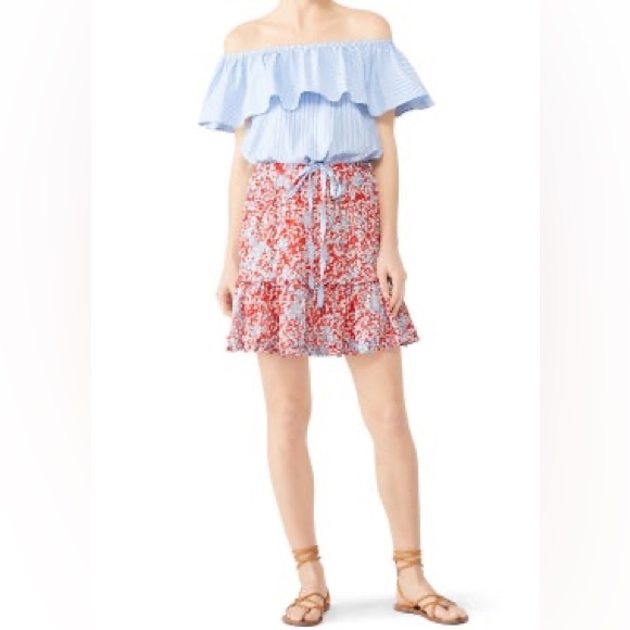 Paloma Blue Alexis Silk Skirt - Picture 1 of 11